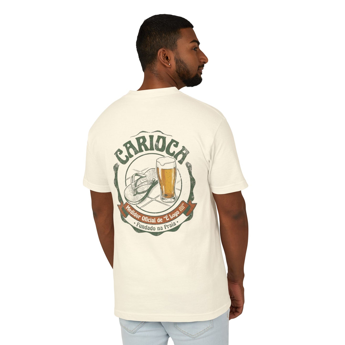 Carioca Unisex T-Shirt — Fundado na Praia