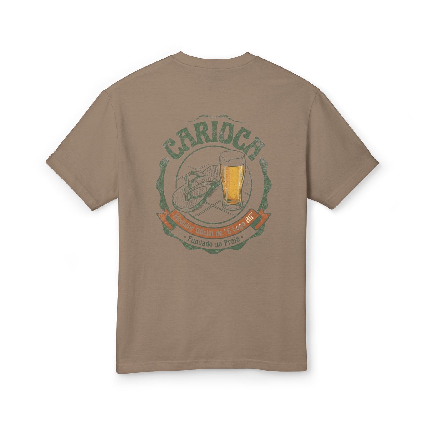 Carioca Unisex T-Shirt — Fundado na Praia