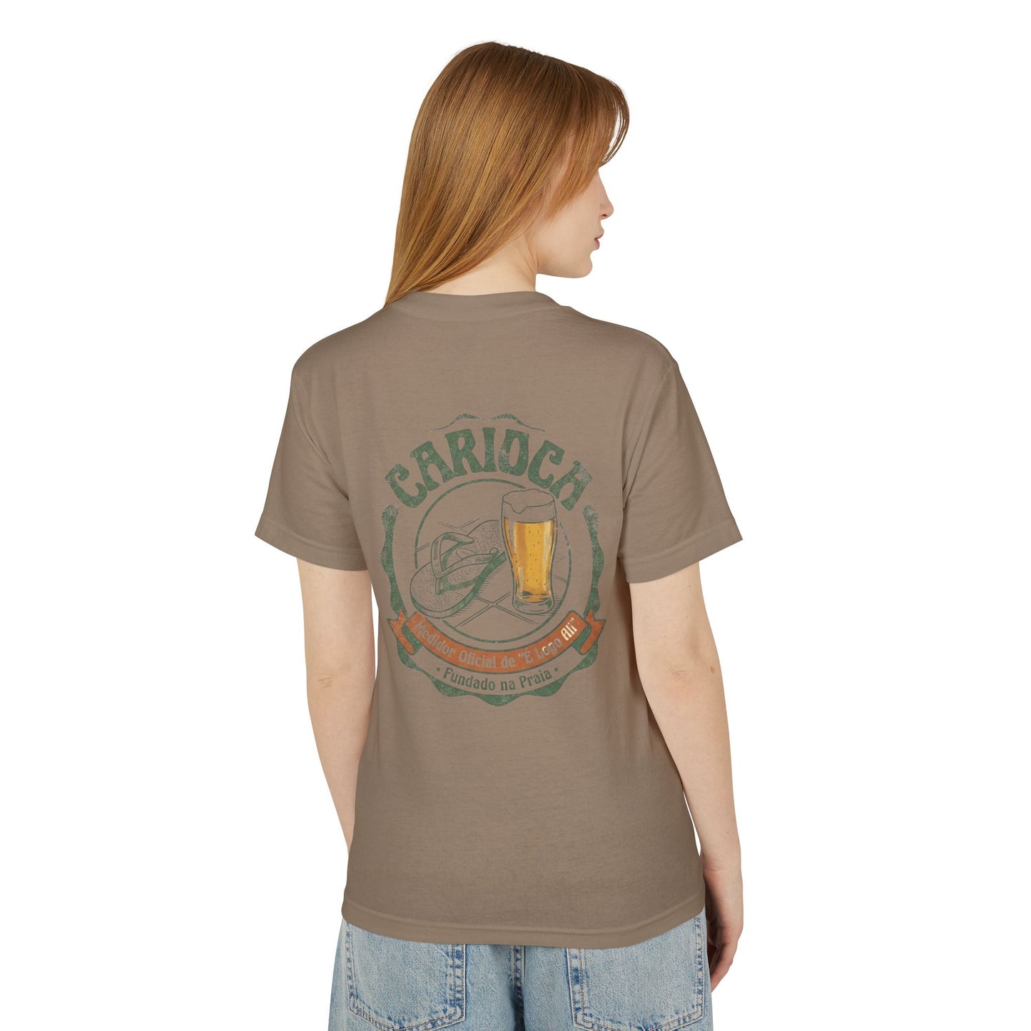 Carioca Unisex T-Shirt — Fundado na Praia