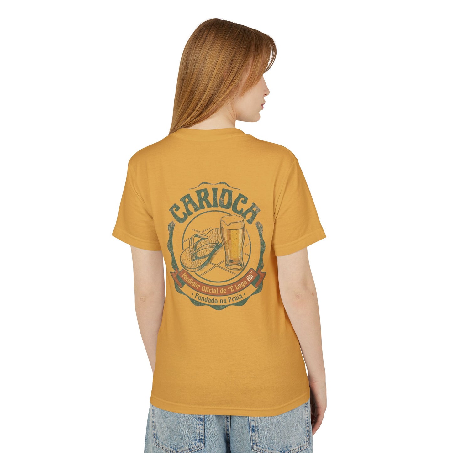 Carioca Unisex T-Shirt — Fundado na Praia