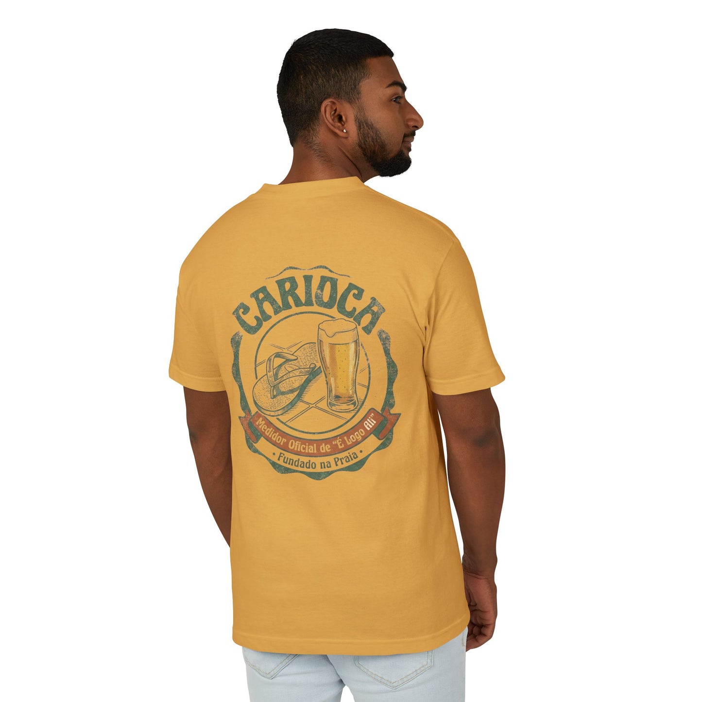 Carioca Unisex T-Shirt — Fundado na Praia