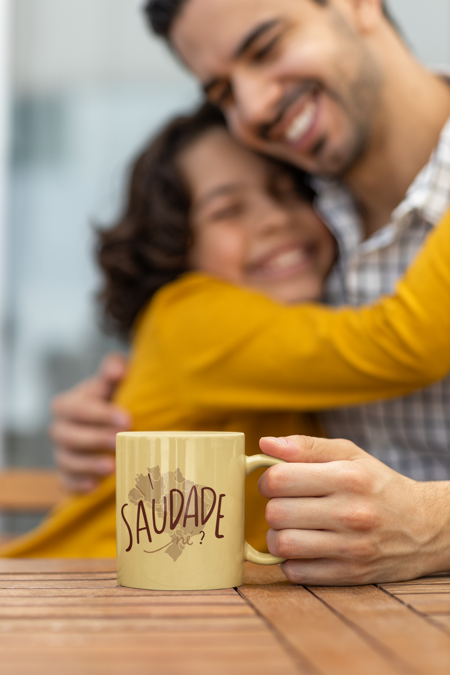 Saudade Mug | Brazilian Gift | Brazil Coffee Mug | Gift for Brazilian | Saudade né