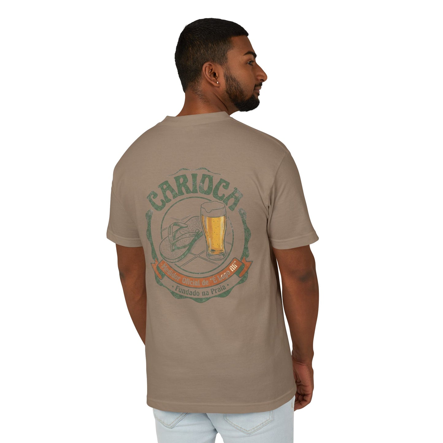 Carioca Unisex T-Shirt — Fundado na Praia