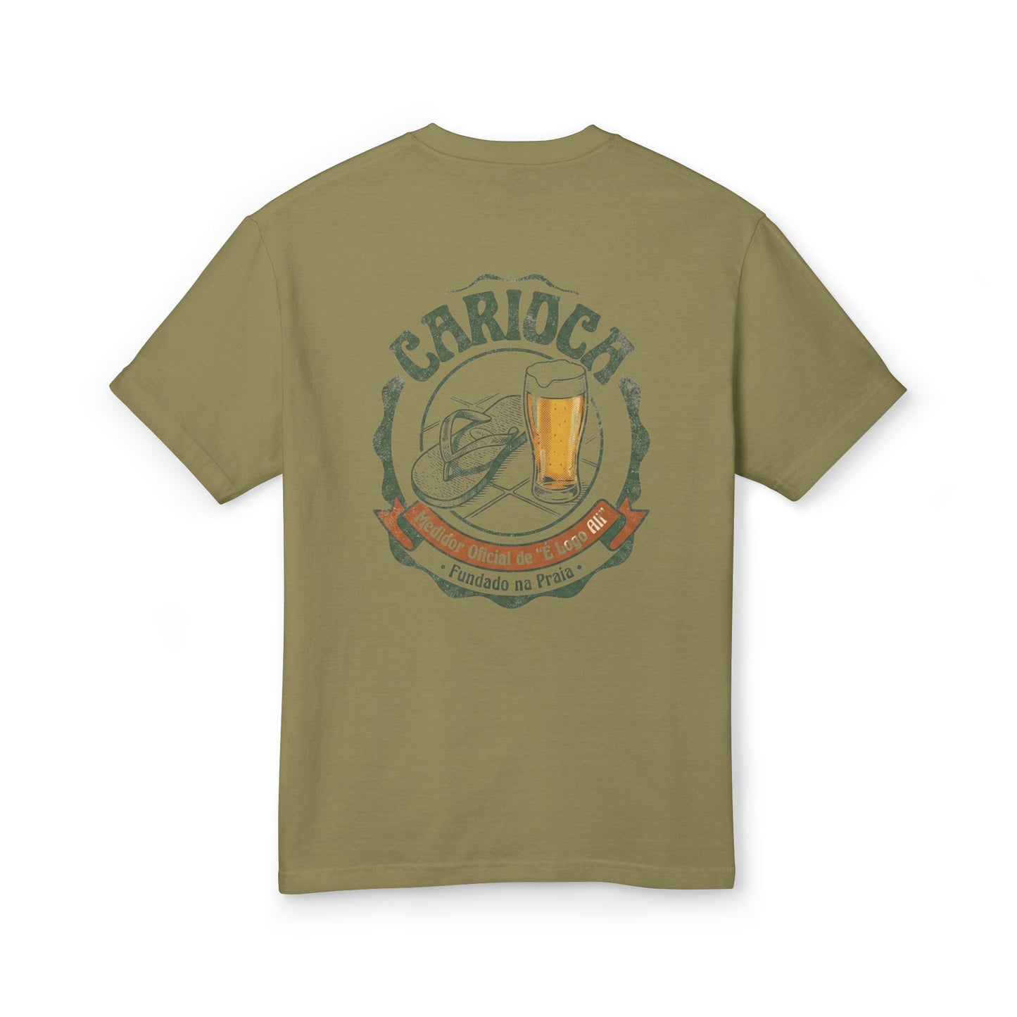 Carioca Unisex T-Shirt — Fundado na Praia